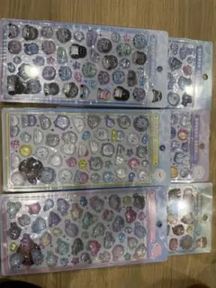 水族館限定6種セット　ボンボンドロップシール