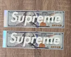 Supreme Franklin sticker ×2枚set