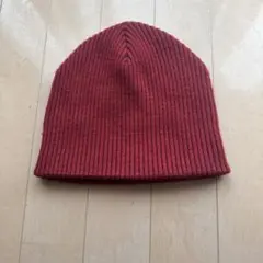 あ*様 Old GAP 赤 ニット帽 ONE SIZE
