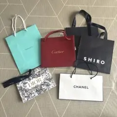 品牌購物袋 香奈兒 Tiffany 卡地亞 Dior 促銷