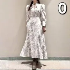 ①Sustainableデコルテオープンバリエワンピース ライトグレー 0 秋