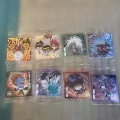 ドラゴンボール　幽遊白書　ウエハース　シール　セット　８枚