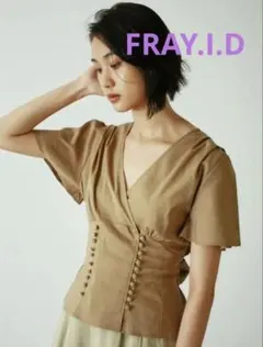 フレイアイディー　カシュクールボタンブラウス　ZARA ガリャルダガランテ