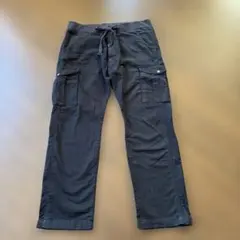 ★Lee★メンズカーゴパンツ、大きめサイズ、ブラック