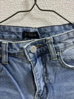 SPIGA ストレートデニム:ダメージ加工のサムネイル