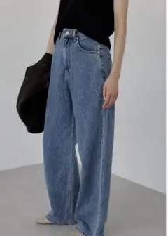 Na.e Wide Loose Jeans _Deep Blue 通常丈M na.e Wide Loose Jeans _Deep Blue Mサイズ - メルカリ