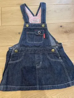 MIKI HOUSE ジャンバースカート Mサイズ