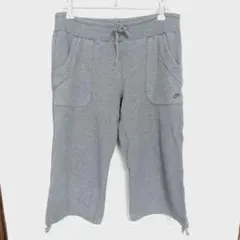NIKE ナイキ レディース M クロップド スウェットパンツ グレー