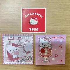 サンリオ　ハローキティ　シール　ステッカー　3枚セット