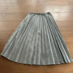 UNIQLO チェック柄 プリーツスカート　160cm