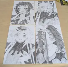 鬼滅の刃 イラスト セット