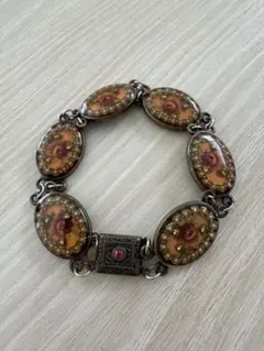 美品♪ Michal Negrin フラワー ストーンブレスレット. Michal Negrin / フラワーモチーフブレスレット / ミハエル