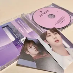 BTS, THE BEST CD + JIN フォトカード