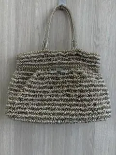 ANTEPRIMA 2Way ワイヤーバッグ ゴールド ショルダー付 トート