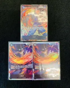 ワンピースカード　サボ　パラレル　sr 3点セット