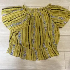 INGNI イング　花柄　オフショルダー　 半袖トップス