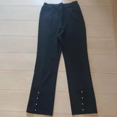 earth music & ecology ブラック カジュアルパンツ S