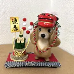 羊毛フェルト　獅子舞U^ェ^Uダックス