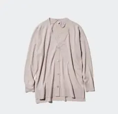 UNIQLO UVカット　Vネックロングカーディガン Sサイズ