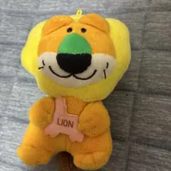 ライオン ぬいぐるみキーホルダー