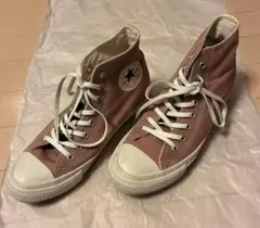 CONVERSE オールスター インヒール ピンクベージュ（ハイカット）24.5