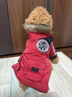 Calulu 犬用ダウンジャケット XSサイズ 白 - メルカリ