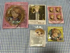 も*中様 あんスタ 鳴上嵐 シーリングクリアシール 前髪クリップ 9周年 缶バ