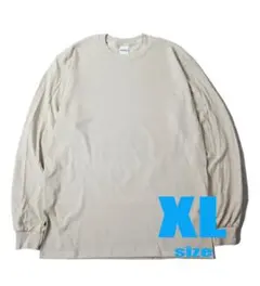 GILDAN ギルダン 無地 ロンT 6oz XL ナチュラル 長袖