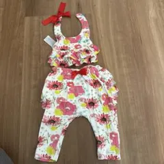 Haruulala フラワー柄 ベビー服セット70〜80サイズ