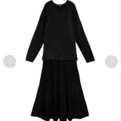 ニットスカート セットアップ