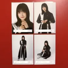 櫻坂46 生写真 大園玲 Addiction 黒衣装 コンプ