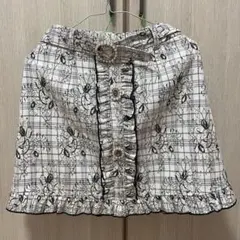 ROJITA 花柄 フリル ミニスカートのサムネイル