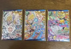 ドラゴンボールヒーローズ　Ｖジャンプ　孫悟空　ベジータ　魔人ブウ　3枚セット