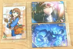 プロセカ　ウエハース8 花里みのり（ホログラム箔押し）等　3枚まとめ売り