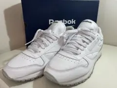 Reebok クラシックレザー スニーカー ホワイト26.5 2〜3回着用のみ
