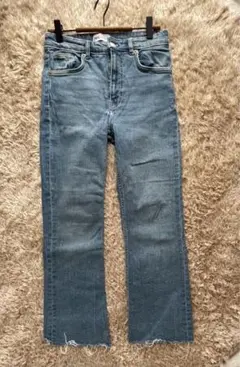 ザラ/ZARA/デニム/ジーパン/M/裾のデザインが切りっぱなし