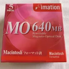 OD3-640SWINX5 3.5型MO 640MB /DOSフォーマット 5枚