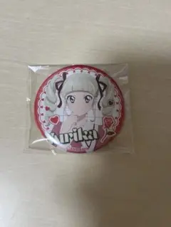 アイカツ！ アニメイト animate ガーリーレッド 藤堂ユリカ 缶バッジ