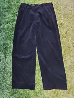 DRIES VAN NOTEN コーデュロイ スラックス 48 ブラック 黒のサムネイル