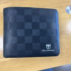 BULLCAPTAIN チェック柄 二つ折り財布