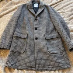 ZARA チェスターコート　チェック柄