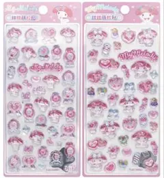 正規品マイメロボンボンドロップシール　2枚セット日本未発売