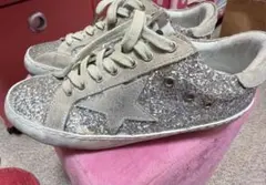 新品未使用⭐︎GGDB グリッター シルバー スニーカー 2025年最新】golden goose スニーカー グリッターの人気アイテム