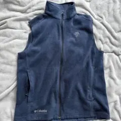 Columbia ネイビー フリースベスト M