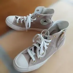 【最終値下】コンバース ハイカット ベージュ ZIP式