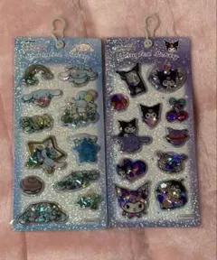 スパンコールパーティ　シナモロール、クロミ 2枚セット