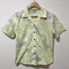IOLANI イオラニ　アロハシャツ 柄　アロハ　シャツ　花　草花　花柄　夏のサムネイル
