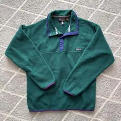 【美品】Patagonia 80s パタゴニア ターコイズグリーン