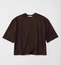【boutique310】小顔Tシャツ　ブラック（新品） boutique310】小顔Tシャツ ブラック（新品） - メルカリ