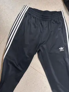 adidas ブラック ジャージパンツ L